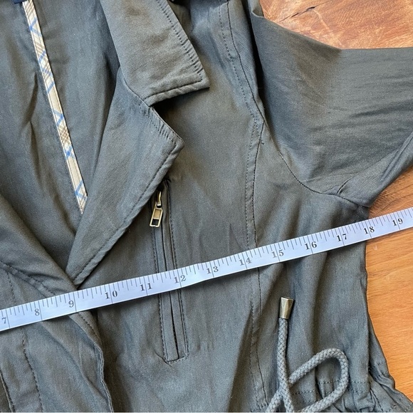 Eden Society Dark Olive Green Utility Chore Jacket - Picture 11 of 14